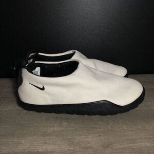 Nike ACG Moc Slip On Shoes Summit White Black DZ3407-100 Men's Size 8
